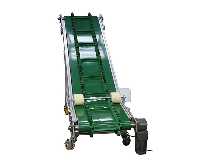 鋁粉料輸送帶移動(dòng)斜波輸送機(jī)大型